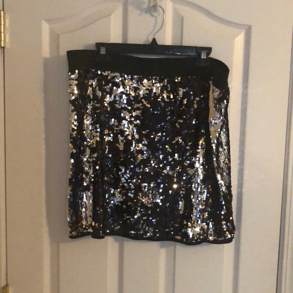 Sequin skirt